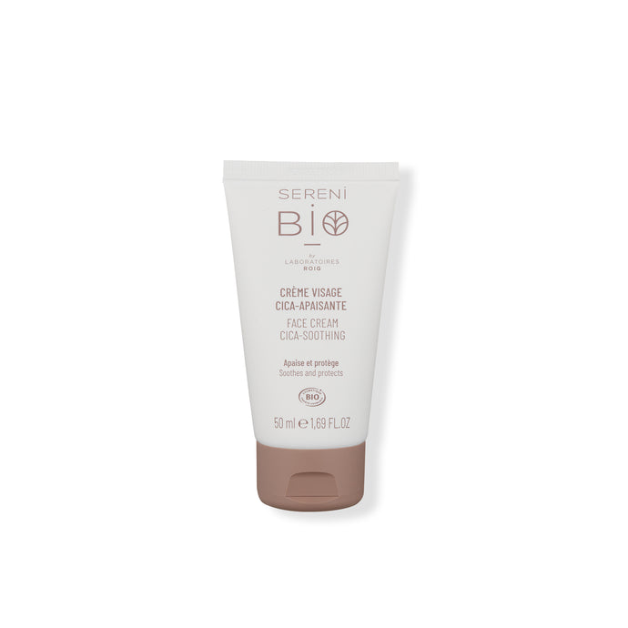 SERENI BIO  | Face Cream CICA-Soothing 50ml | Certified Organic Cream for Deep Hydration, Repair, Soothing & Nourishment
