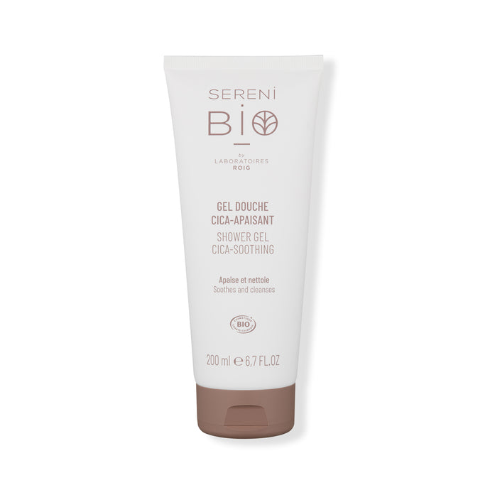 SERENI BIO | Shower Gel CICA-Soothing 200ml | Gentle Cleanse & Hydration for Sensitive & Fragile Skin