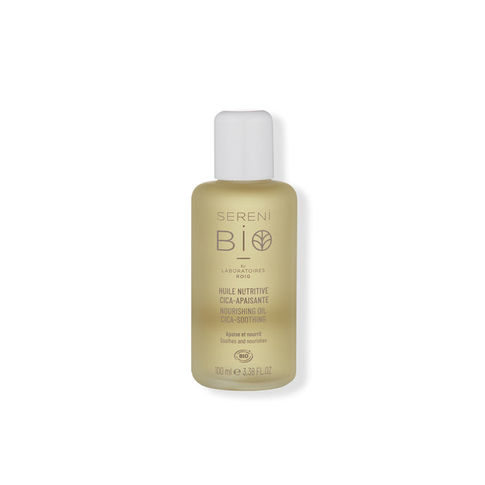 SERENI BIO | Nourishing Oil CICA-Soothing 100ml | Organic Beauty Oil for Deep Nourishment, Calming & Soothing Face, Body & Hair